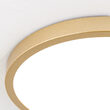 Plafoniera moderna aurie LED 25W/2400lm/3000K, Lero DL 7-622/30 Gold Matt Orion